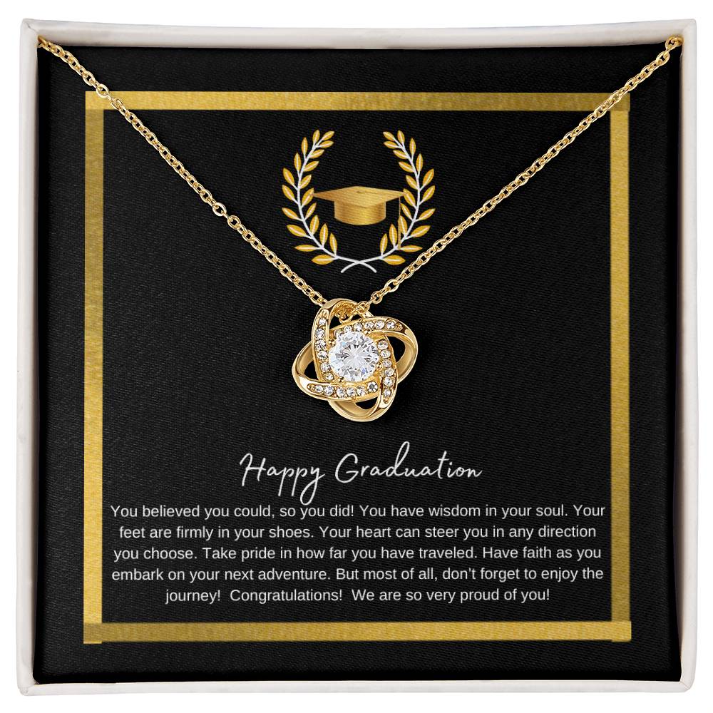 Graduation Gift Necklace with Jewel Pendant