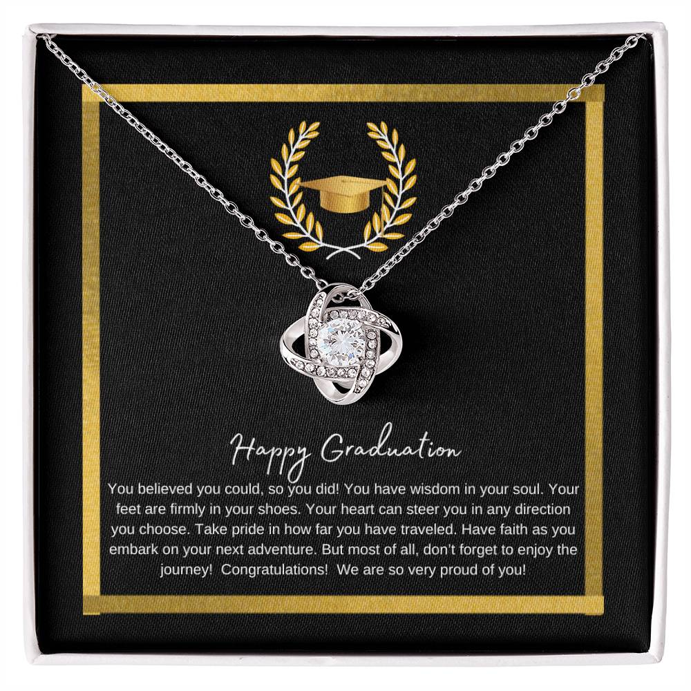 Graduation Gift Necklace with Jewel Pendant