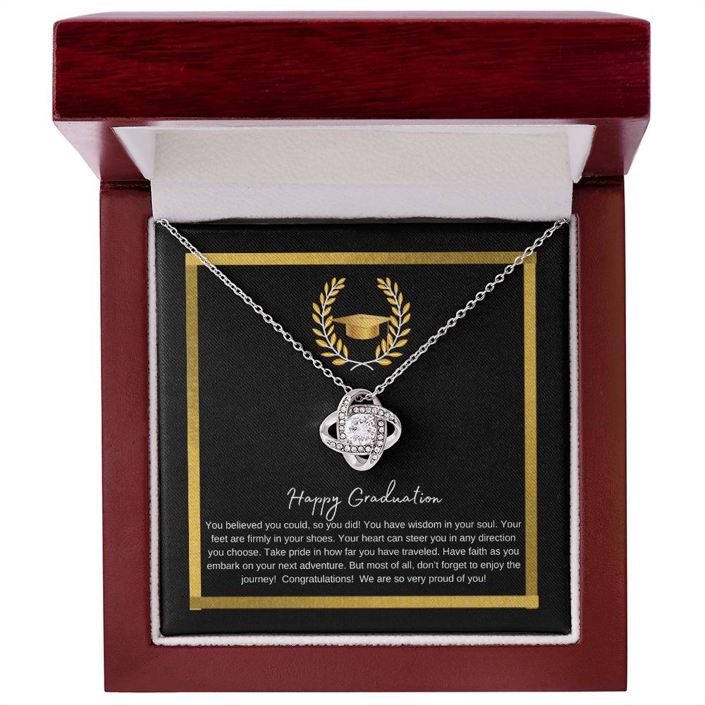 Graduation Gift Necklace with Jewel Pendant